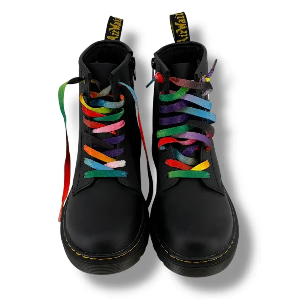 Dr Martens Junior 1460 For Pride Leather Lace Up Boots Size 36 L5 M4